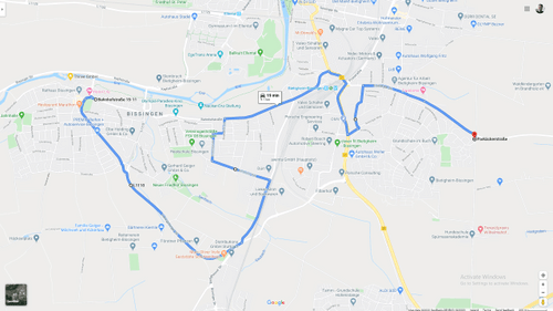 Bürgerbus Büro Anwendung